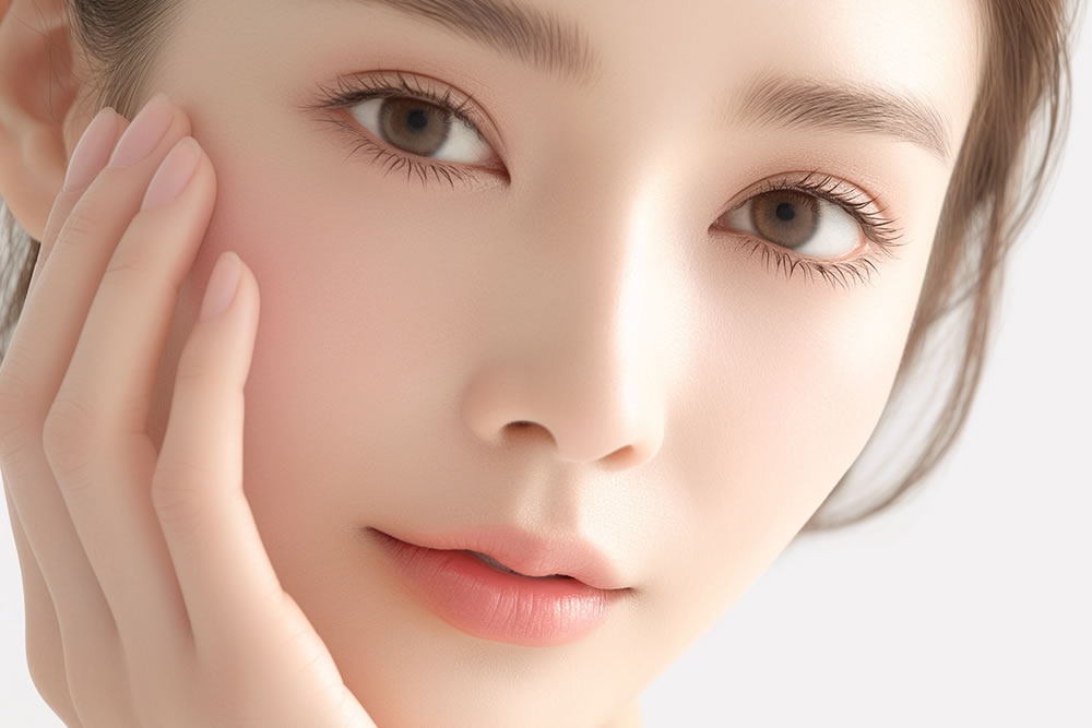 忘れ鼻の整形をした女性のイメージ