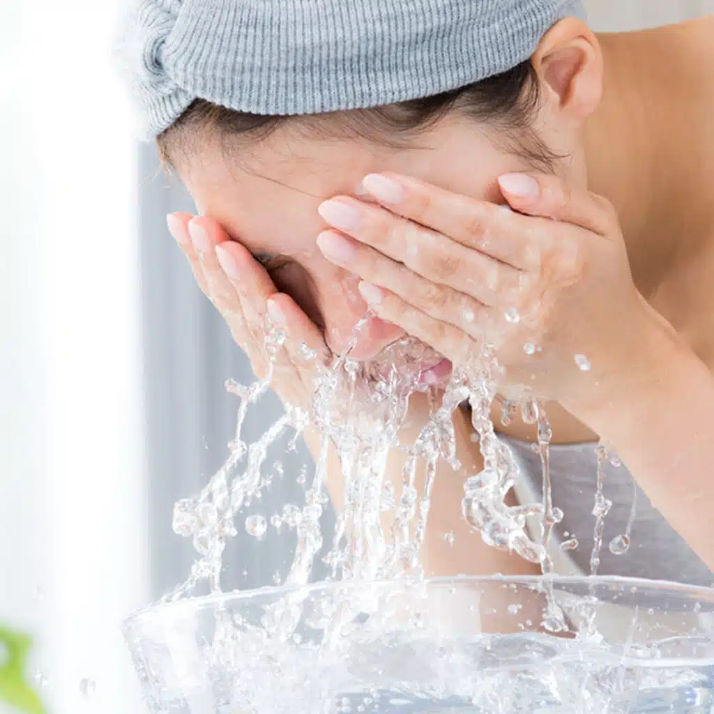 施術準備　新宿