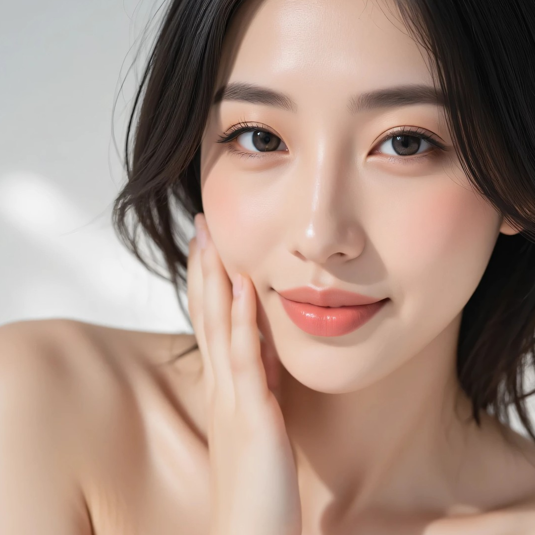 斜鼻修正をした女性のイメージ