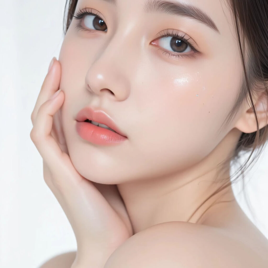 ディープミッドフェイスリフトをした女性のイメージ