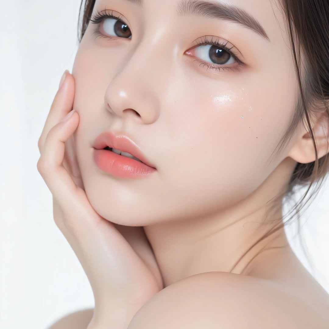 ディープミッドフェイスリフトをした女性のイメージ