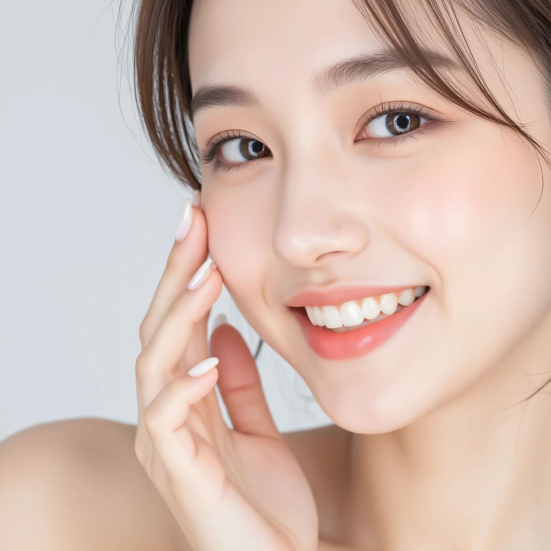 目頭形成（蒙古ひだ形成）をした女性のイメージ